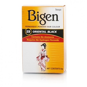 Bigen Powder Hair Color - 59 Oriental Black